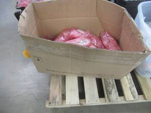Bin of LIBERTY HDW P28014-PN-C 1-316 NI Disc Knobs - SOLD AS IS