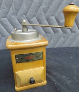 VINTAGE GERMAN  HAHA MOKKA COFFEE GIRNDER MILL