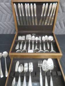 TUDOR PLATE SILVERWARE BY ONEIDA PLUS EXTRA