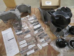 350 SHORT BLOCK SERPENTINE BELT ACCESSORY KIT