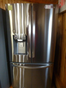lot 3 image: LG French Door RefrigeratorFreezer