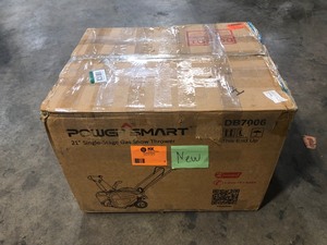 PowerSmart 21 in. Single Stage Gas Snow Blower Open Box, Review all pictures