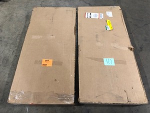 Edsal 5-Shelf Steel Shelving Unit in Black (72 in. H x 48 in. W x 24 in. D) Lot of 2, Review all pictures