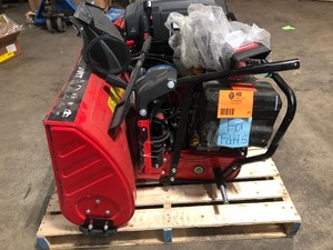 PowerSmart 24 in. 212cc 2-Stage Electric Start Gas Snow Blower Open Box, Review all pictures