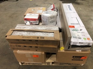 Mix Lot of assorted Ceramic Tile Flooring, Customer return, Review all pictures