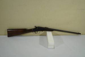 lot 21 image: 1927 Remington Model 6 Falling Block .22 SLLR Single Shot Rifle