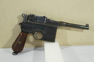 lot 28 image: Mauser C96 7.63 x 25mm Semi-Automatic Pistol - Early 1930 Commercial Model