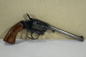 lot 49 image: Colts Manufacturing New Police Model .32 S&W Long.32 Colt Revolver - 6 Barrel