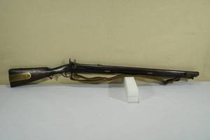 lot 53 image: Russian Model 1843 Luttich Carbine Black Powder Rifle