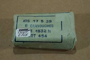 lot 82 image: 8 Military Surplus 8mm Lebel Ammo