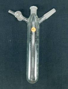 lot 25 image: Schlenk Storage Tube, 100ml, Graduated, 1420 Joint, 1435 Inlet, No Stopcock
