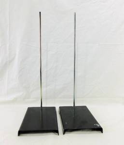 lot 45 image: Lot of 2 Ring Stands 6 inch x 8 inch