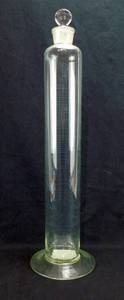lot 52 image: 2000ml Glass Mixing Cylinder