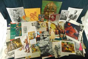 lot 51 image: Large Lot of Vintage 1930s - 1960s Dueling, Fencing, Swords and Armor Photos and Images including Cornel Wilde and Willard Parker