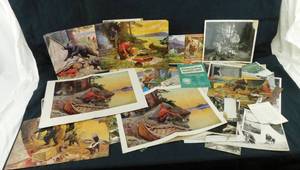 lot 65 image: Large Lot of Vintage 1930s - 1960s Camping Photos, Prints and Images Including Phillip R. Goodwin and More