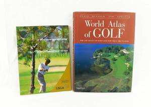 lot 16 image: Set of 2 Golf Books by Hamlyn Publishing including 2007 Golf Rules Illustrated and 2002 The World Atlas of Golf