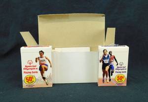 lot 97 image: Lot of 12 Vintage Hoyle 30 Years of Heroes Special Olympics 1968-1998 Playing Cards