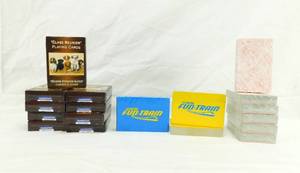 lot 95 image: Lot of 18 Vintage Hoyle Playing Cards including Class Reunion - Dogs, Florida Fun Train, and WILD
