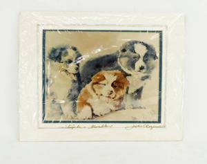 Triple Trouble 11x14 Signed and Matted Print by Julie Rogers