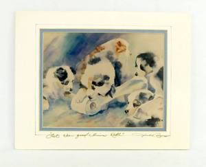 Let The Good Times Roll 11x14 Signed and Matted Print by Julie Rogers