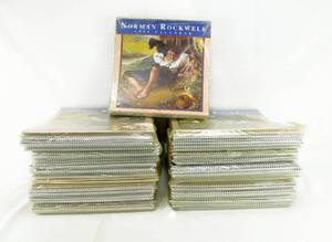 Lot of Approximately 132 Norman Rockwell 1995 2023 Calendars