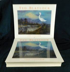 Lot of 12 1989 2023 Ted Baylock Calendars