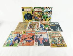 Lot of 11 Vintage Comic Books Including Star Wars, Doctor Strange, Superman, Spider-Man and MORE