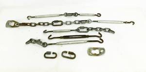 Lot of Small Chain Tie Downs