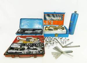 Turner Tornado and Ratchet Sets in Cases