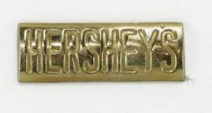 Vintage Brass Hershey Bar