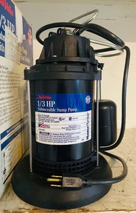 lot 48 image: True Value 13 HP Submersible Sump Pump with Mechanical Float Switch