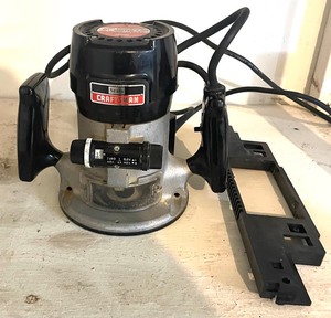 lot 54 image: Sears Craftsman Power Router with Manual