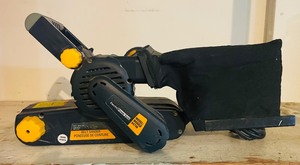 lot 51 image: Chicago Electric Power Tools Belt Sander with Manual