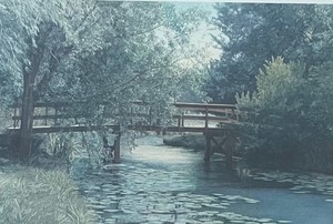 lot 99 image: Fine Framed Print by Karen Maroof