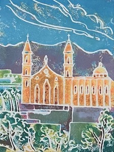 lot 98 image: Cathedral Limited Edition Framed Print by Victoria Loto