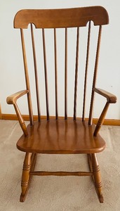 lot 112 image: Vintage Rocking Chair