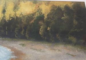 lot 32 image: Framed Scenic Drawing
