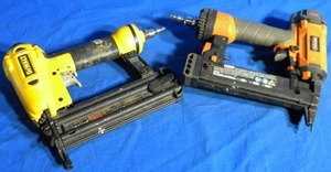 lot 9 image: Dewalt and Rigid 18 Guage Precision Point Brad Nailers (Tested and Working)
