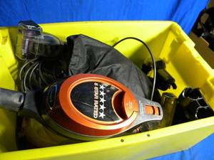 lot 50 image: Tote Full of Shark Vacuum Attachments Including Pet Attachment