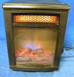 lot 54 image: Electric Fireplace Portable Heater
