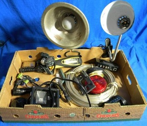 lot 68 image: Box full of Lighting Equipment