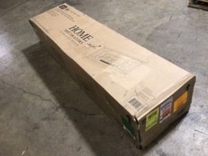 lot 9 image: Home Decorators Collection Madison 68 in. Freestanding Electric Fireplace TV Stand in Natural Rustic Oak, Open Box, Review all pictures