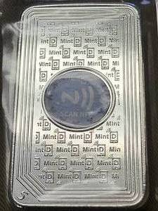 5 TROY OZ .999 FINE SILVER BAR MINTD SEALED WITH SECURITY