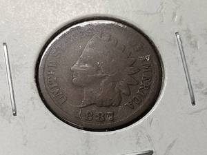 1887 INDIAN HEAD CENT