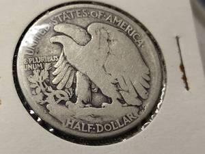 1917-S WALKING LIBERTY HALF DOLLAR