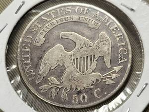 1826 US BUST HALF DOLLAR FINE