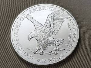 2022 AMERICAN SILVER EAGLE 1 TROY OZ .999 FINE SILVER