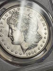 1904-O MORGAN SILVER DOLLAR MS63 PCGS