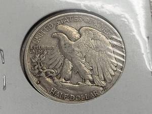 1934-S US WALKING LIBERTY HALF DOLLAR XF