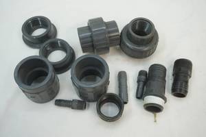 lot 123 image: pvc fittings